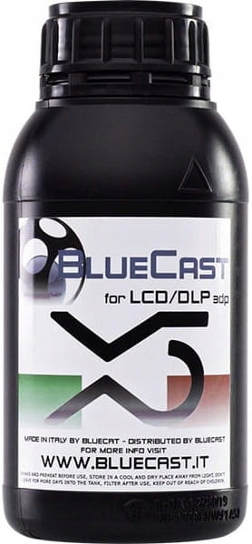 Żywica BlueCast X5 Jubilerska 0,5kg 0,5l Do Drukarki 3D Niezawodna