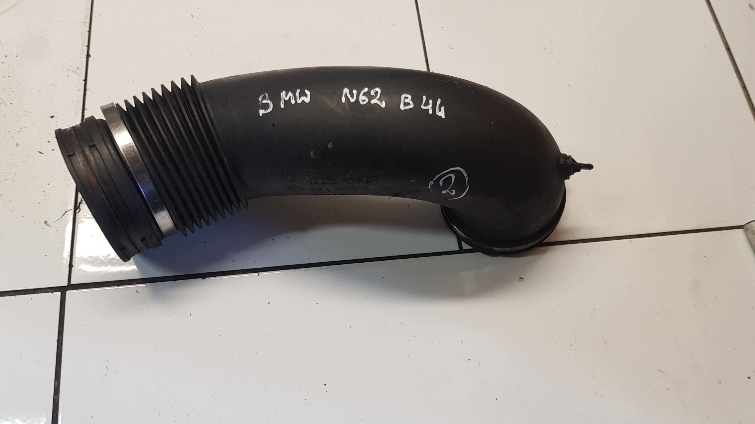 BMW X5 E53 N62B44 pipe air hose 7544491