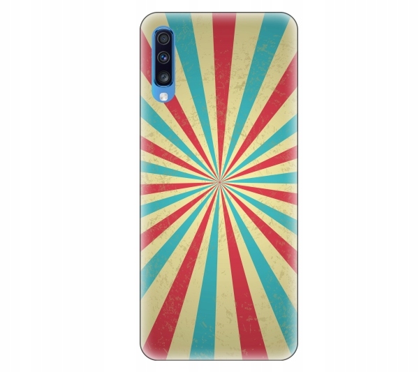 

Etui na telefon Samsung Galaxy A70 Retro wzór cyrk