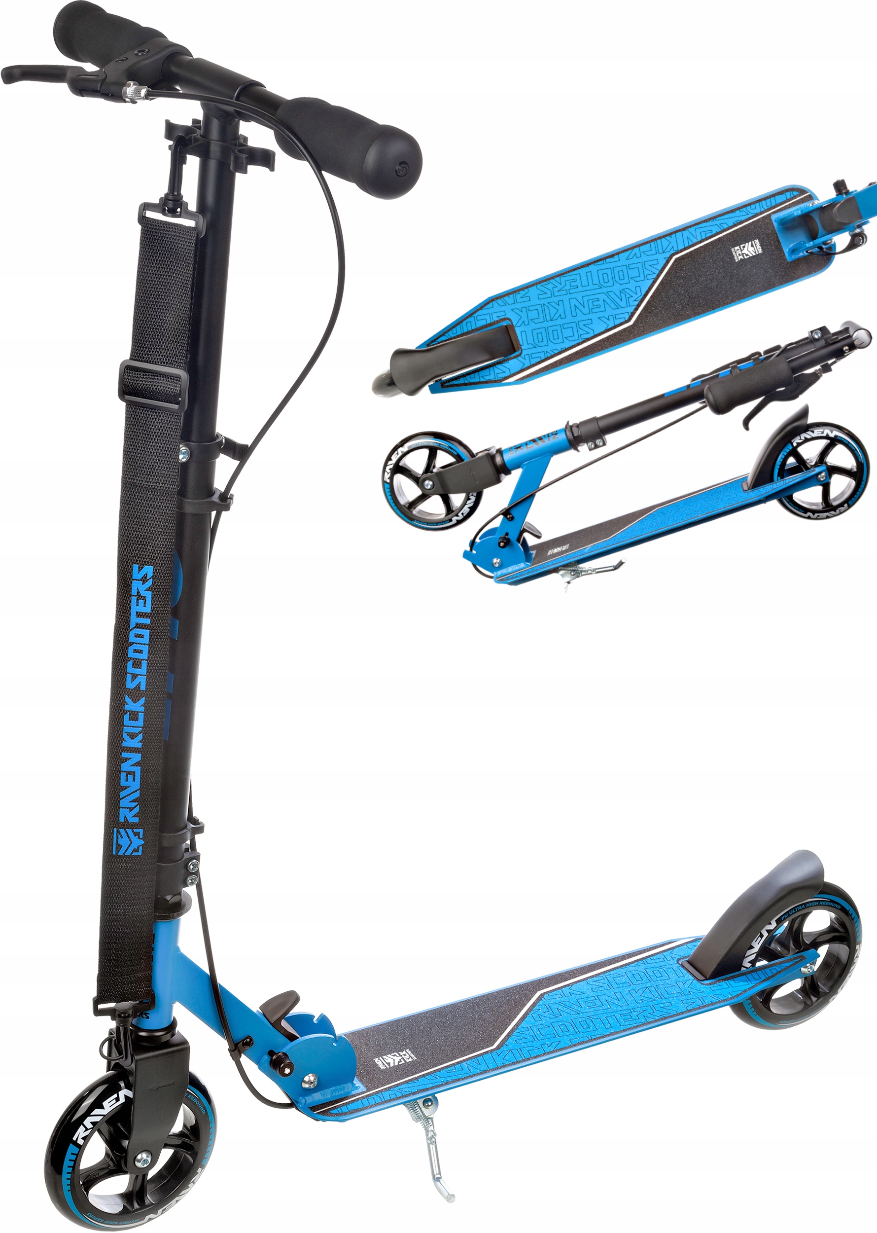 

Hulajnoga Składana Raven Epic Blue145mm z hamulcem