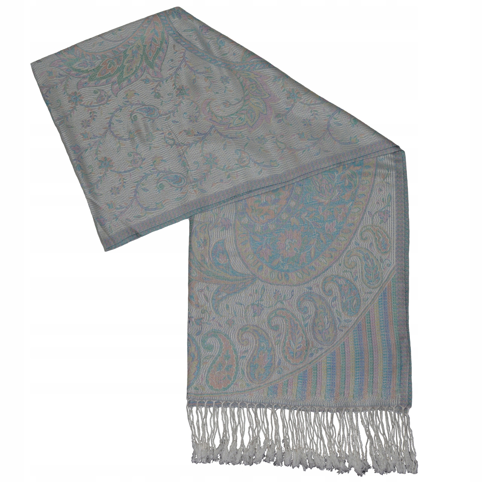 

Indyjski Szal Pashmina Indie sari orient 180 x 70