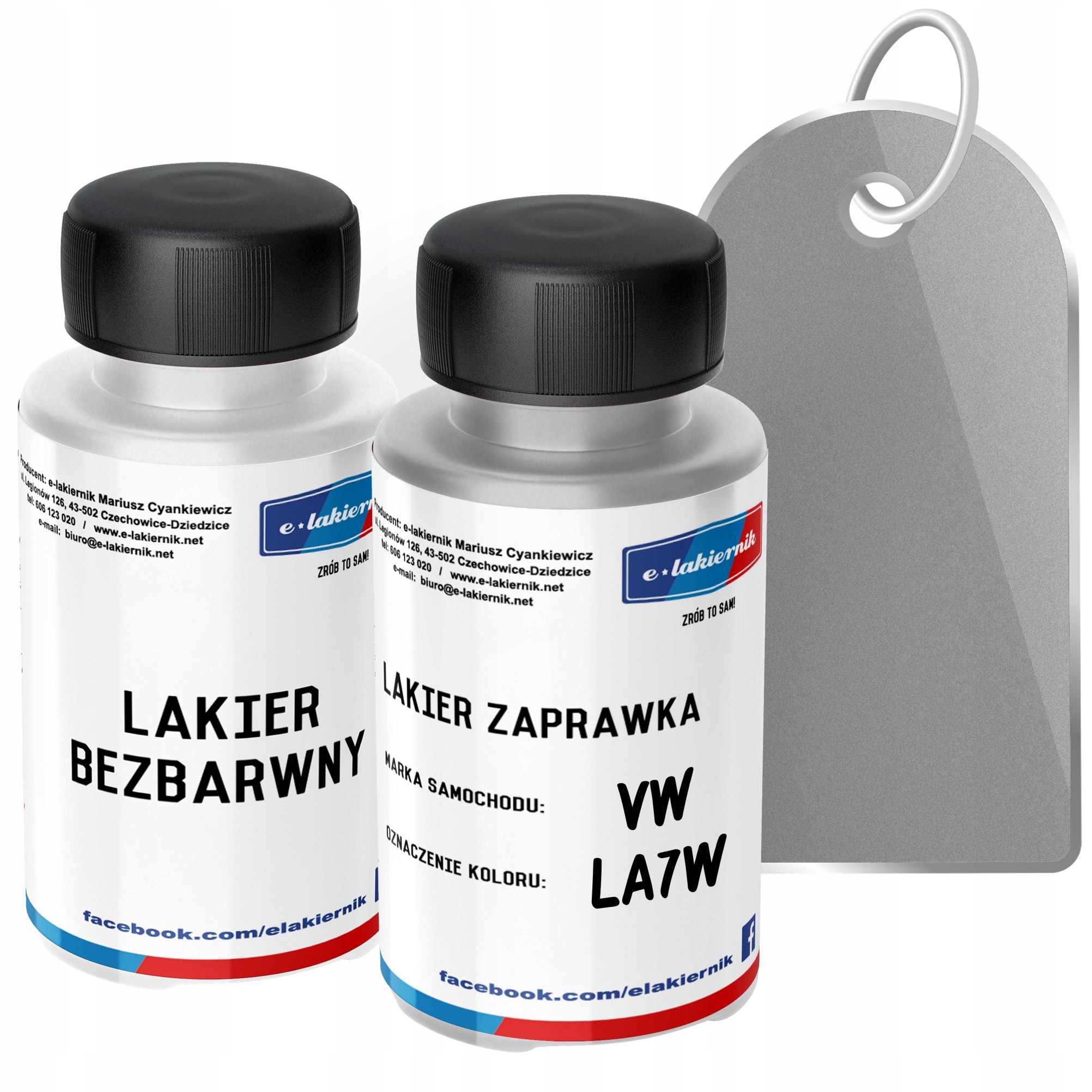 LAKIER ZAPRAWKA BEZBARWNY PATYCZKI VW LA7W Rodzaj zaprawki