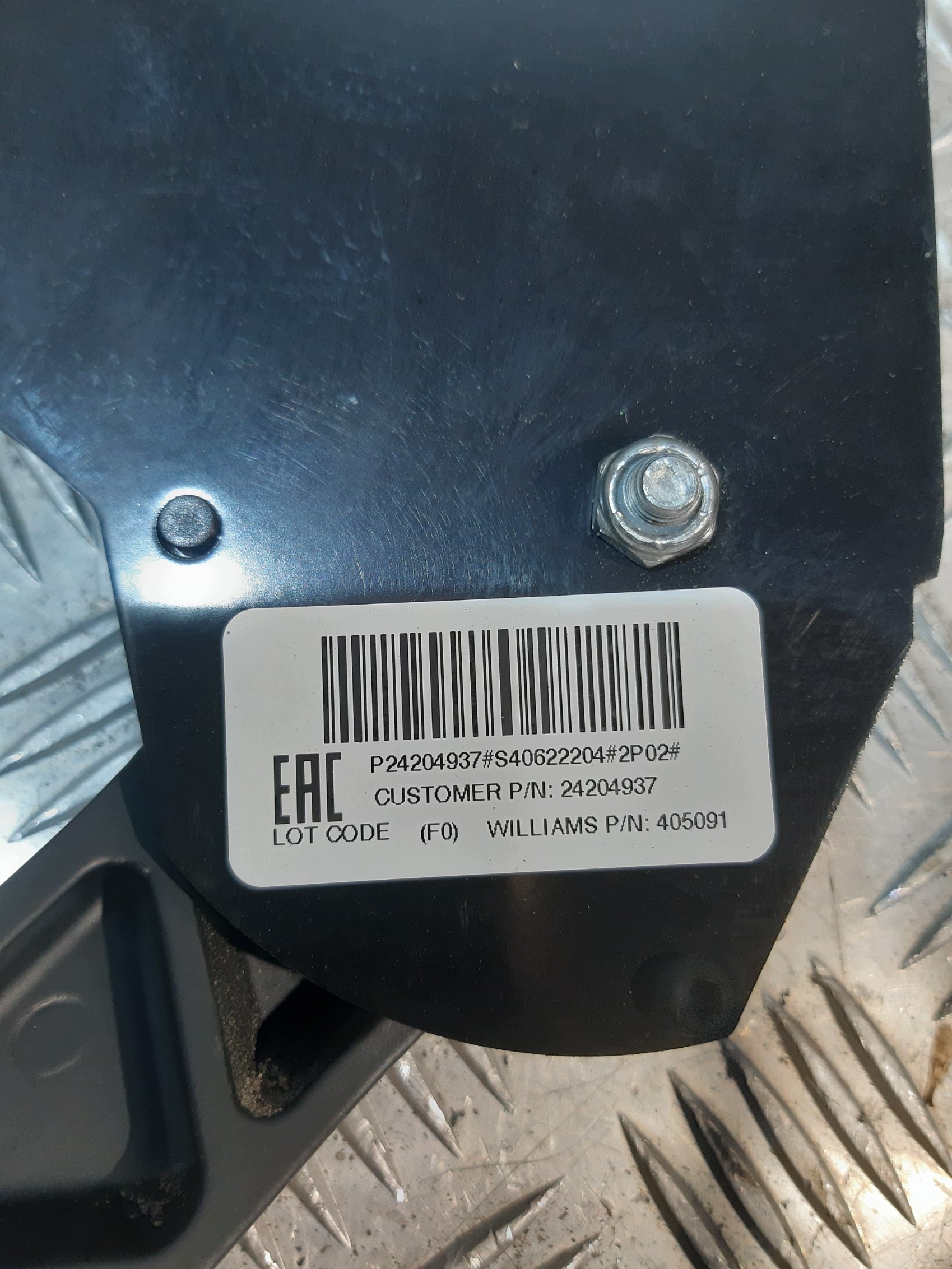accelerator pedal / potentiometer pedalu gas RENAULT DXI 24204937