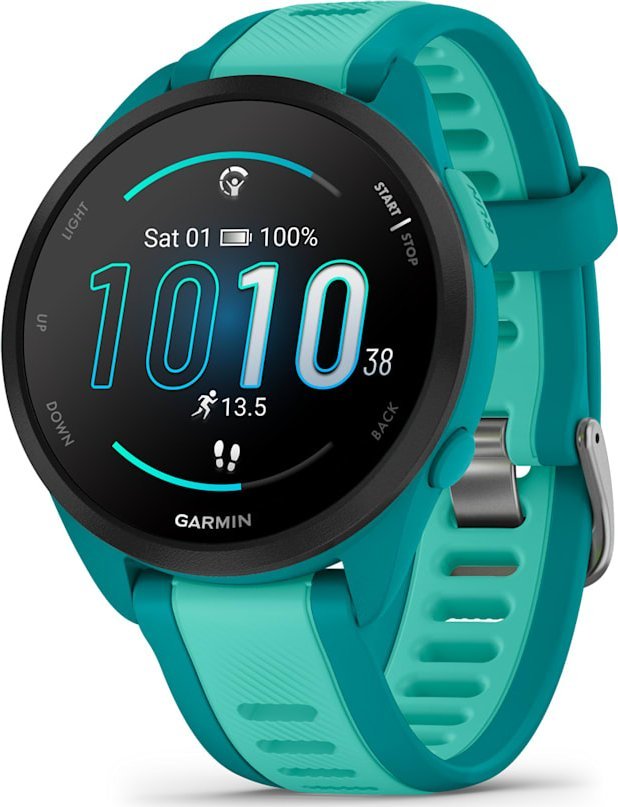 Zegarek sportowy Garmin Forerunner 165 Music Morski (010-02863-32)