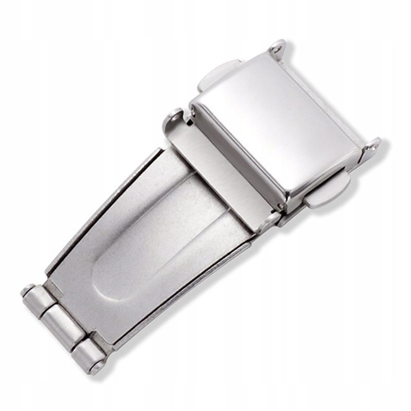 

14 MM Klamra Motylkowa Do Paska Bransolety Srebrna