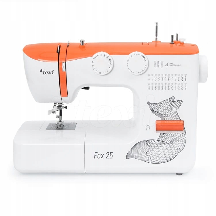 Texi Fox 25 mechaniczna maszyna do szycia dla dzieci 25 ściegów