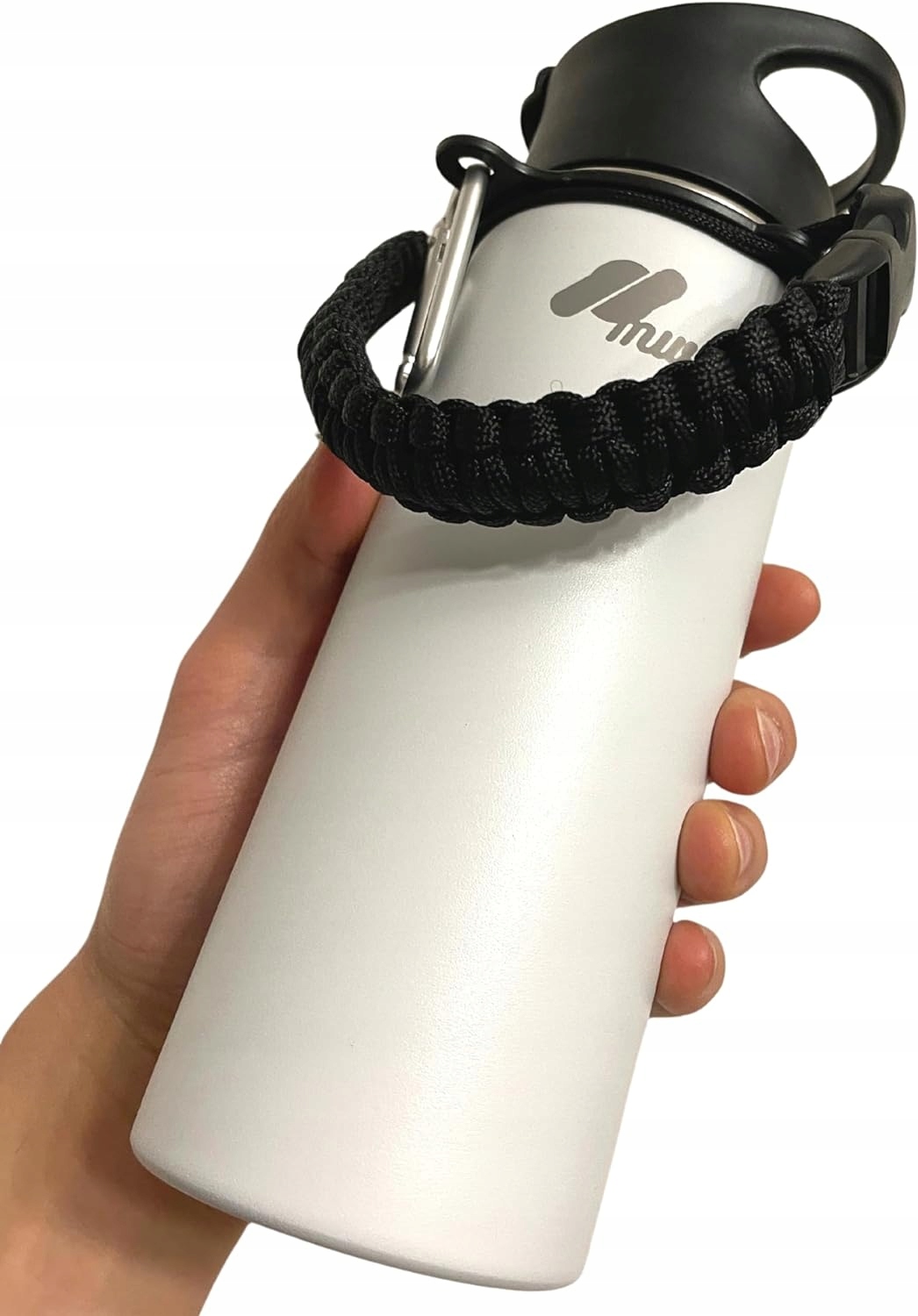 UCHWYT NA BUTELKĘ BIDON do wody Pasek SZNUREK uniwersalny na wycieczki