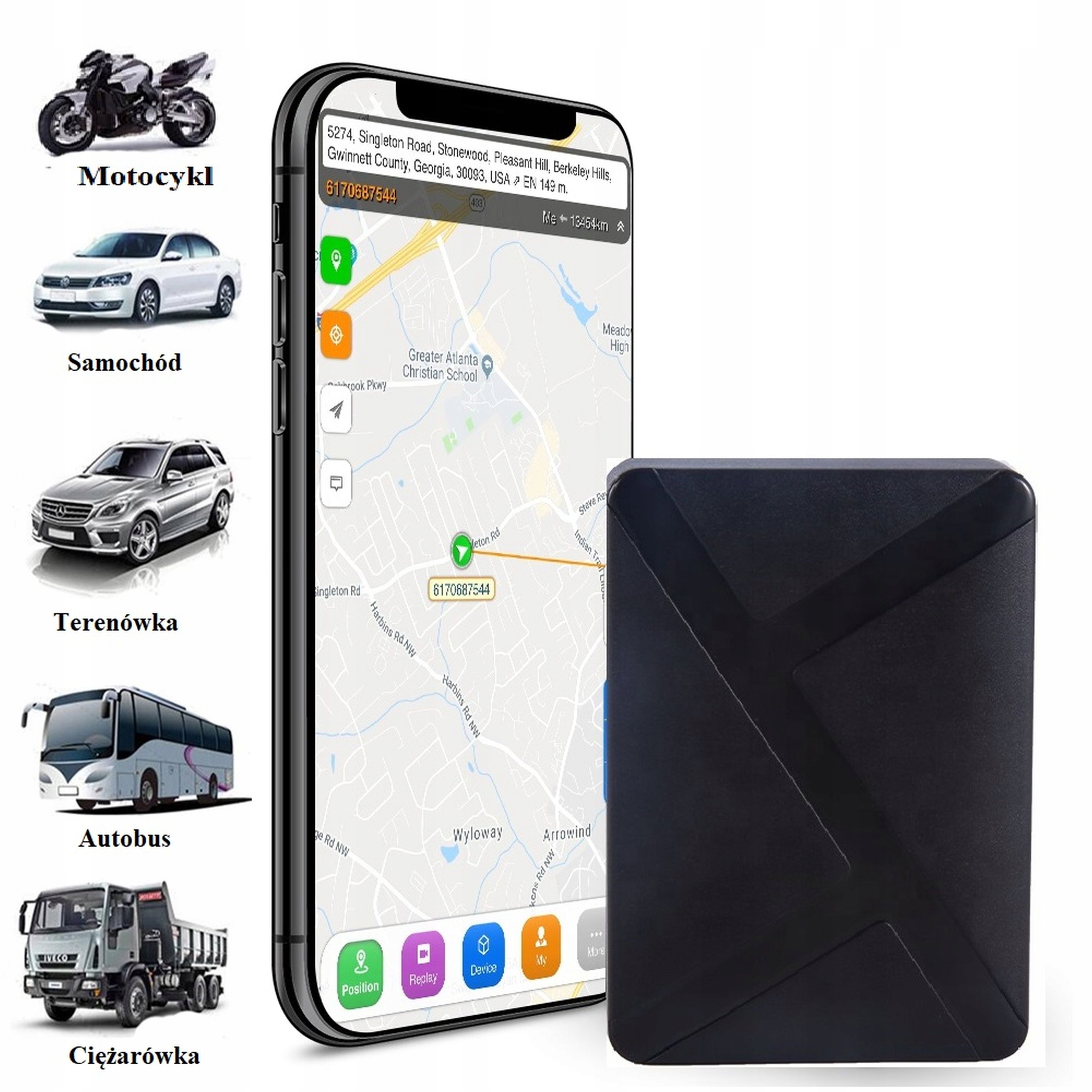 

Lokalizator Gps Tracker Magnes Śledzenie 240 dni