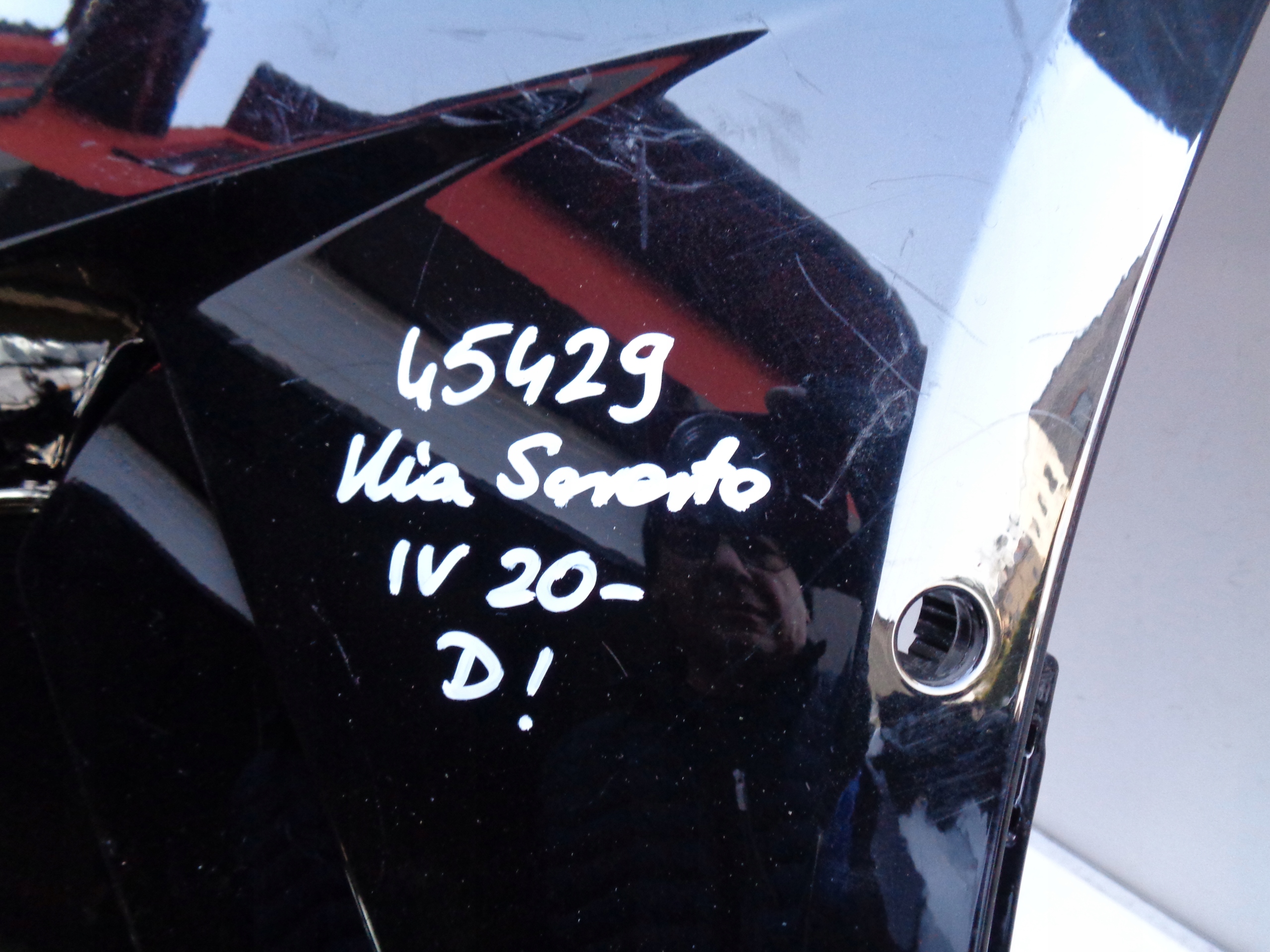 front bumper KIA SORENTO IV 20- NR 45429