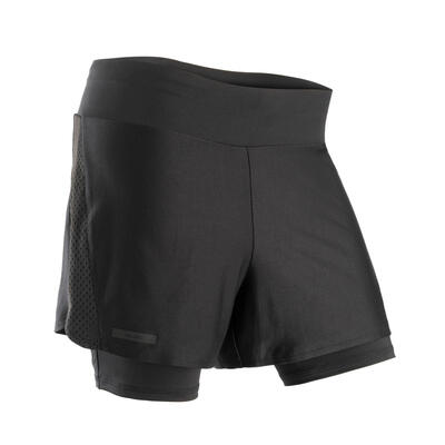 

Spodenki do biegania damskie Kalenji 2in1 roz.XXL