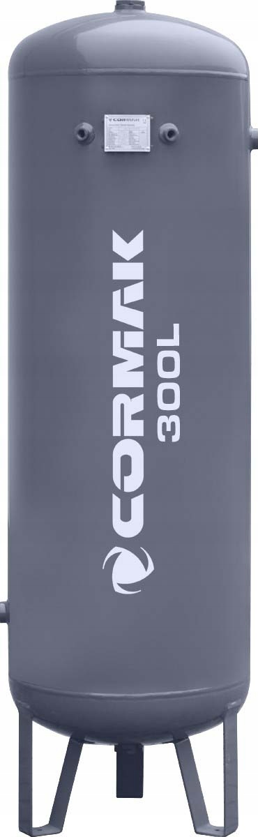 ZBIORNIK BUTLA SPRĘŻONEGO POWIETRZA PIONOWY CORMAK 300L 11 BAR