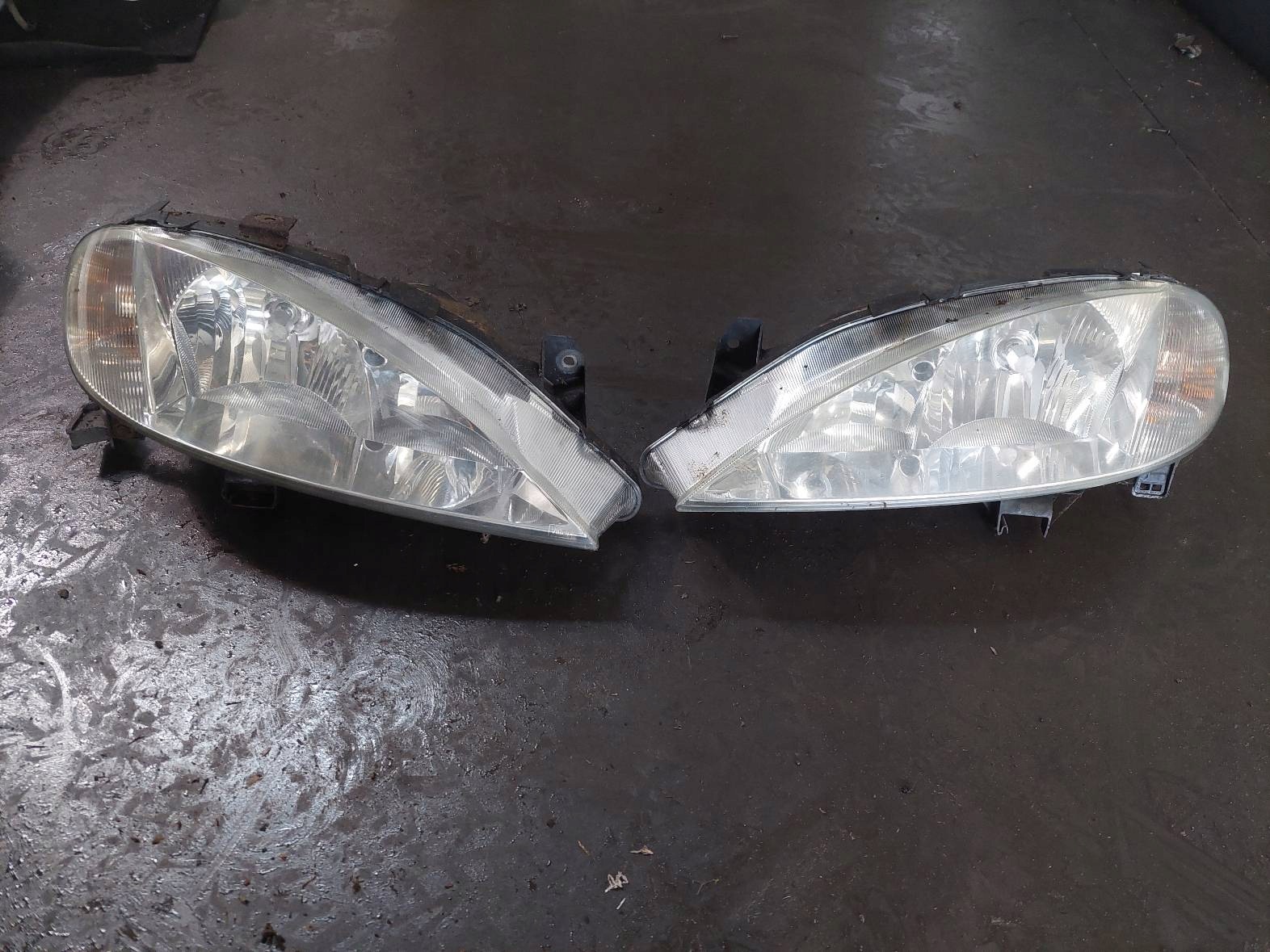 complete front bonnet bumper light fender RENAULT MEGANE and LIFT 0389