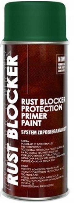 DECO COLOR RUST BLOCKER SPRAY 4w1 RAL 6005 ZIELONY PÓŁMAT