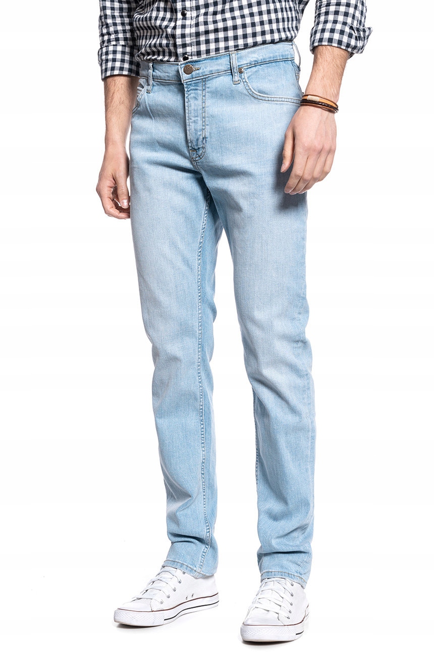 LEE RIDER MĘSKIE SPODNIE JEANSOWE JEANSY W33 L34 Nazwa koloru producenta Bleached Cody