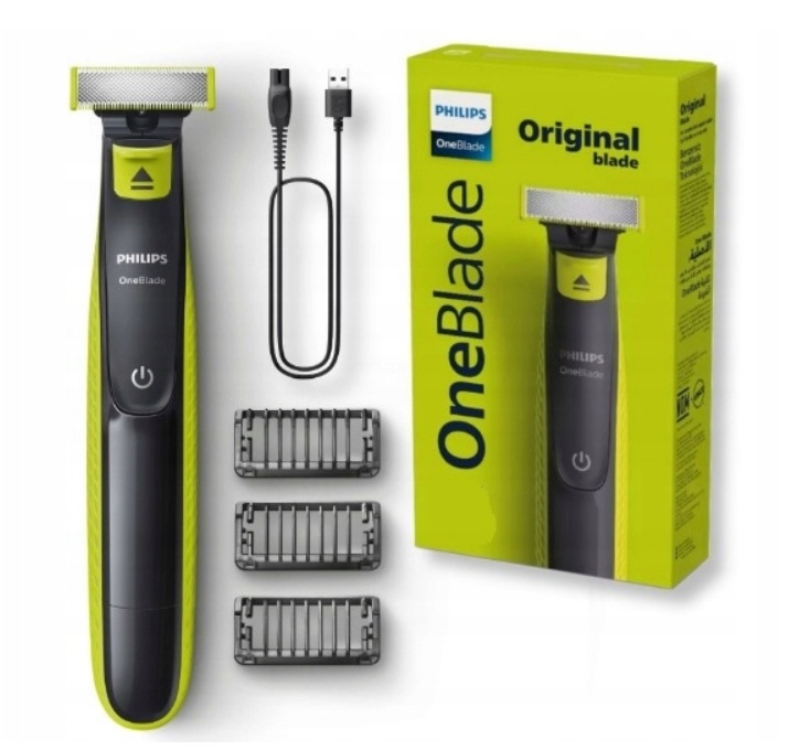 Golarka Philips One Blade Do Zarostu Dwustronna Do Golenia Nasadki