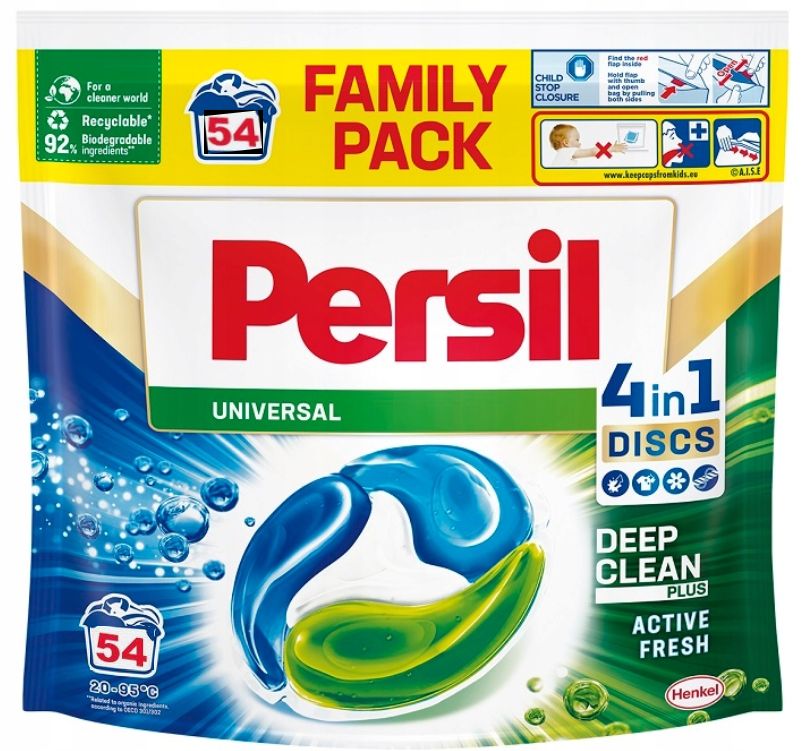

Persil kapsułki 4in1 Uniwersal Discs 54 prania
