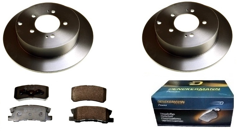 Kotouče Mitsubishi Outlander II Cw 2006-2012 Zadní Sada 302 mm x 10 mm