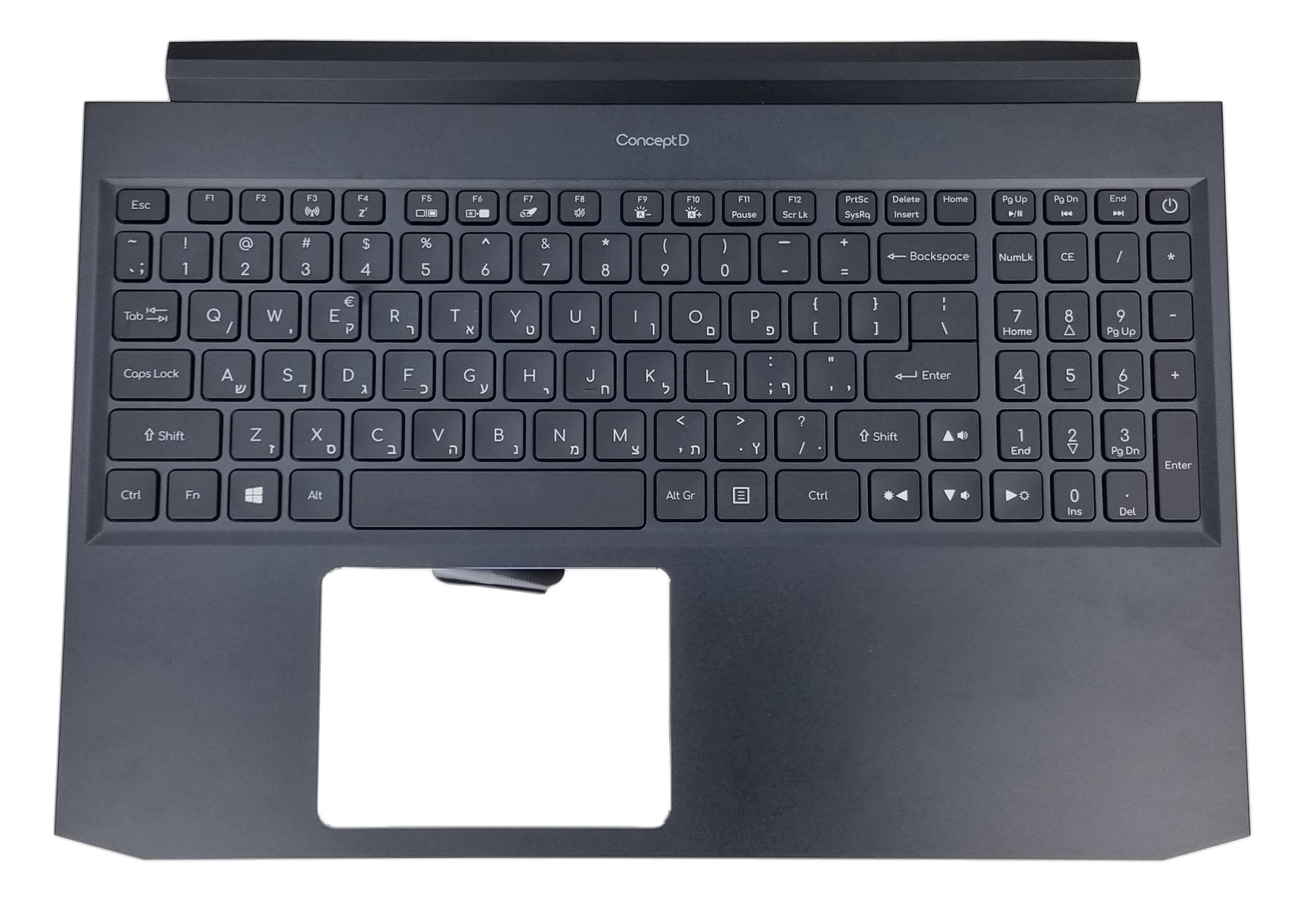Nová Klávesnice Pro Notebook Acer Conceptd CN515-71P, Hebrejská