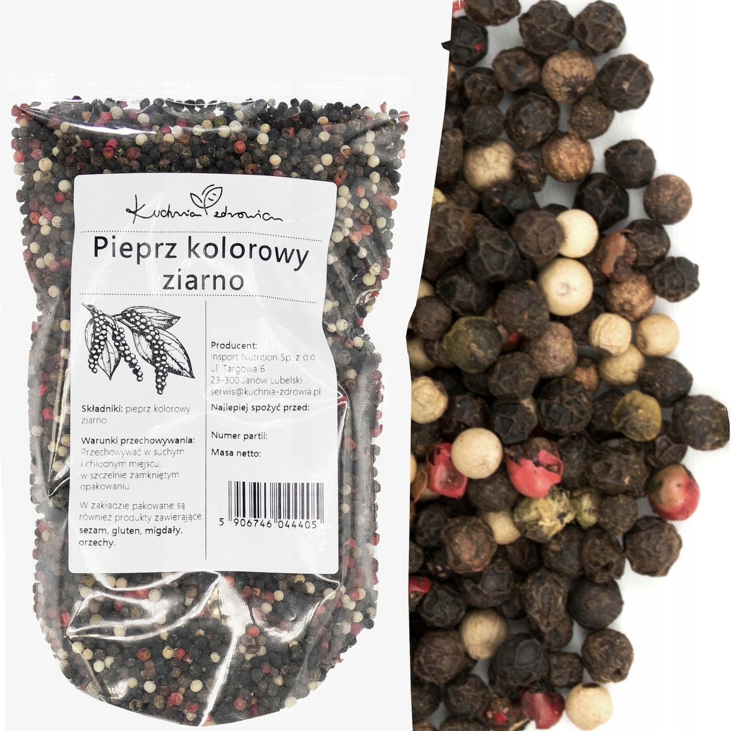 Koření Colorful Pepř 1kg Kuchnia Zdrowia