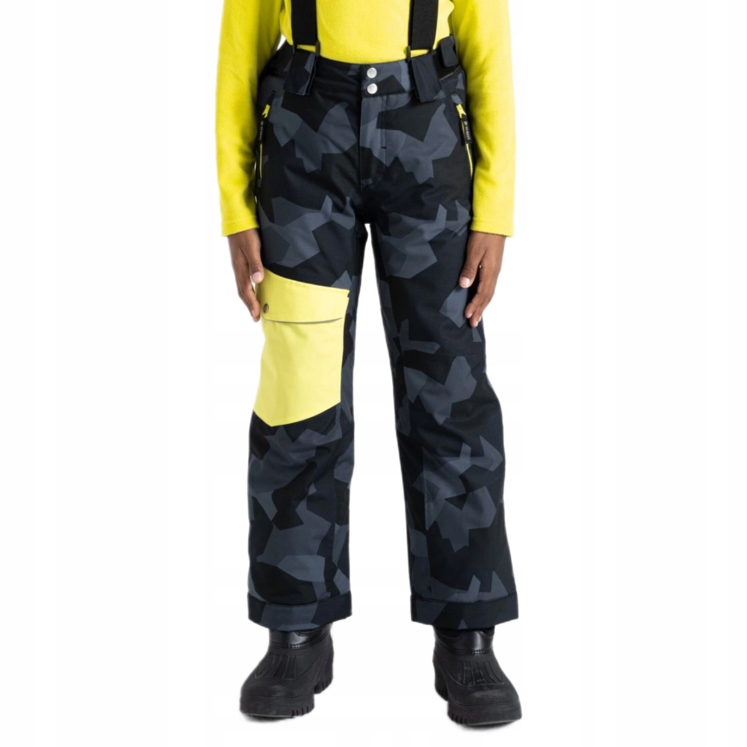 Spodnie dziecięce DARE2B narciarskie snowboardowe z szelkami r 116 cm