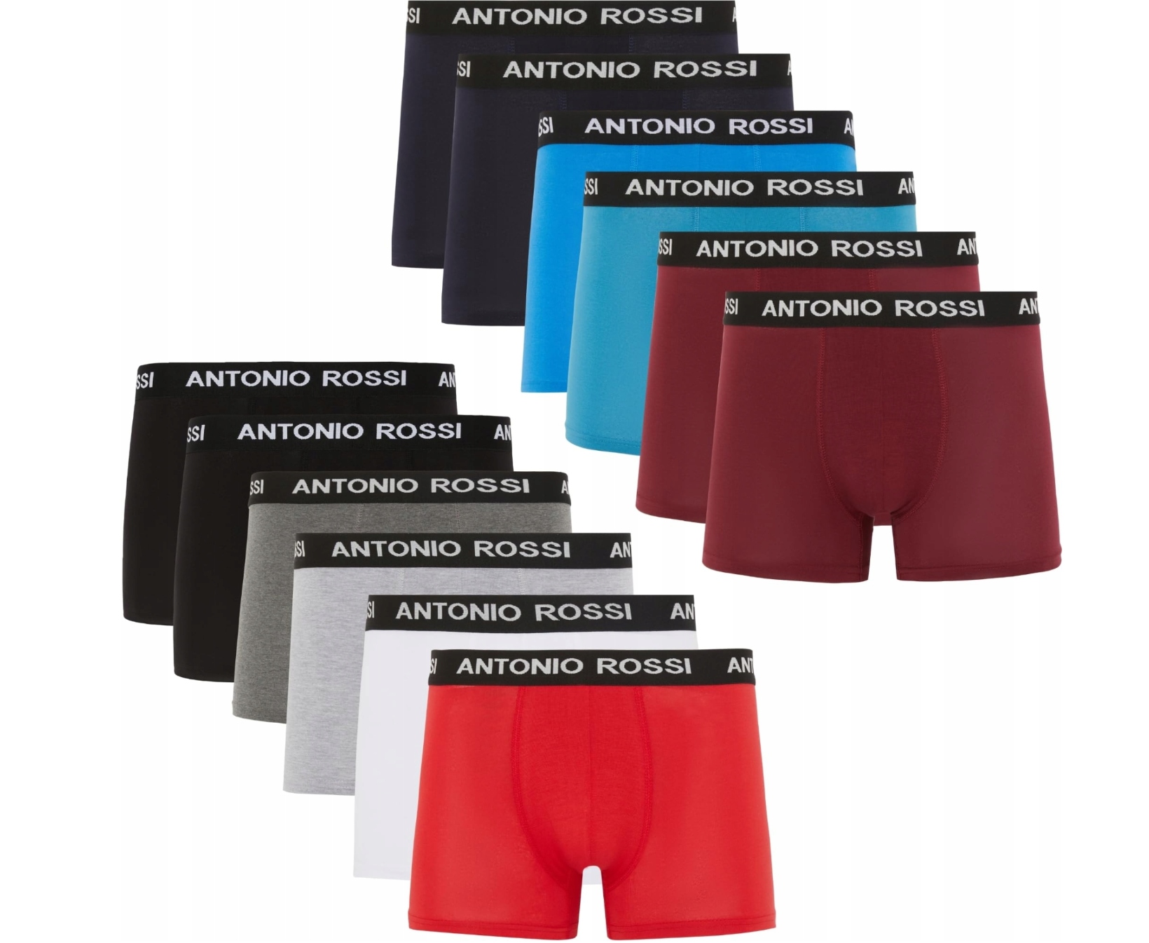 Pánské boxerky Premium Antonio Rossi 12-Pak Bavlněné XXL MIX Barev