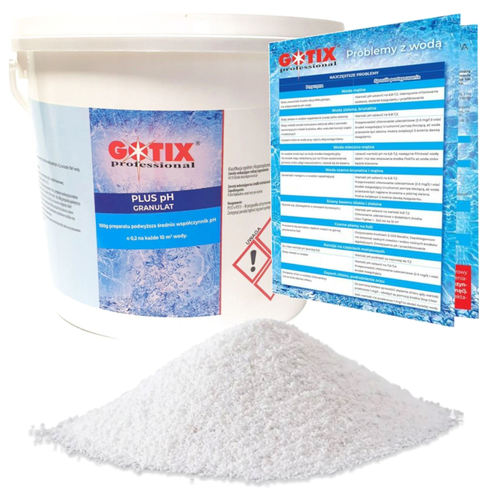 

Ph Plus Regulator Ph Granulat do Basenu 5kg
