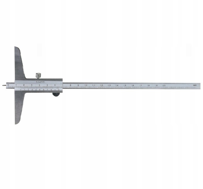 GŁĘBOKOŚCIOMIERZ ANALOGOWY Z IGŁĄ MAGa 200 x 100