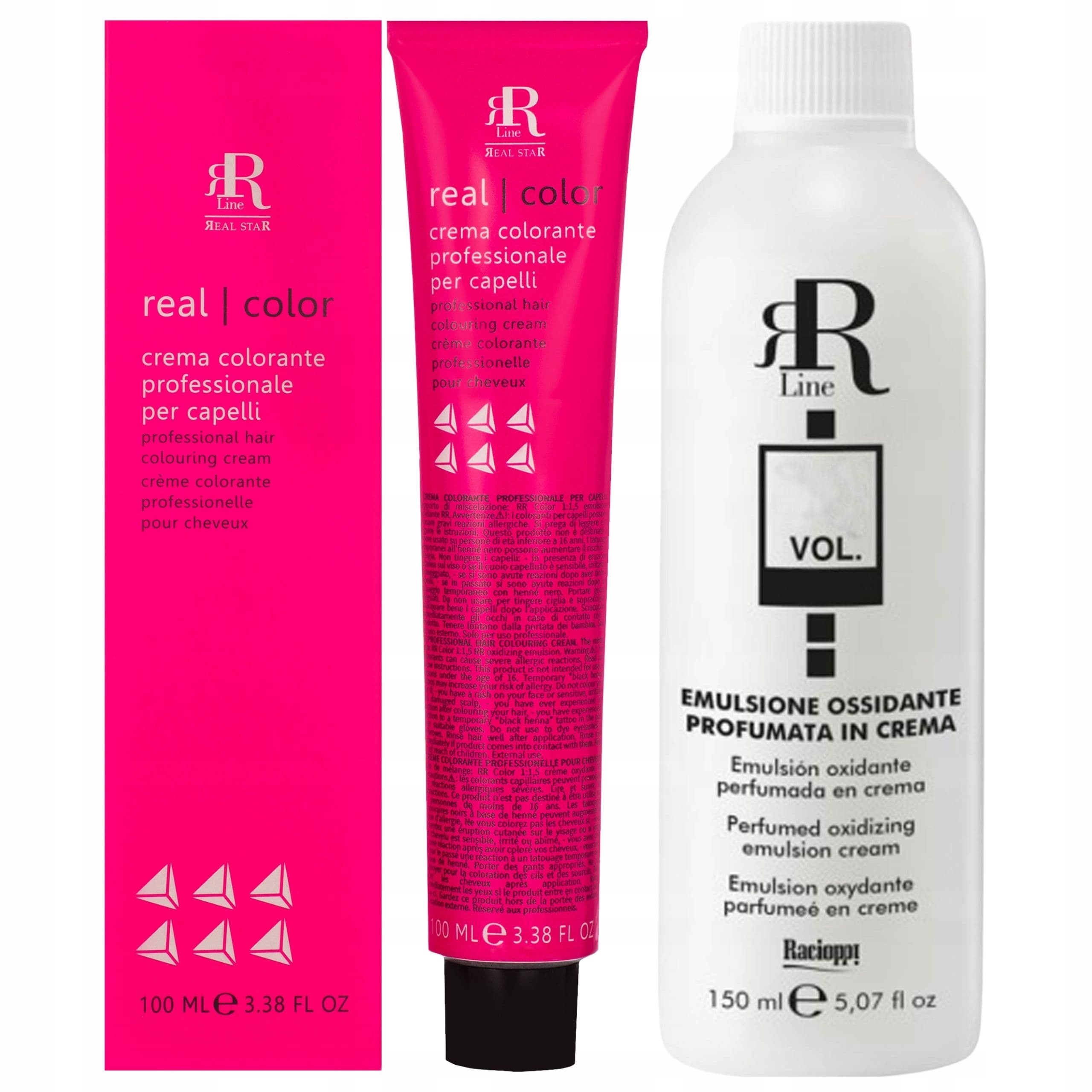 

Rr Line farba 100 oxydant 150 profesjonalny zestaw