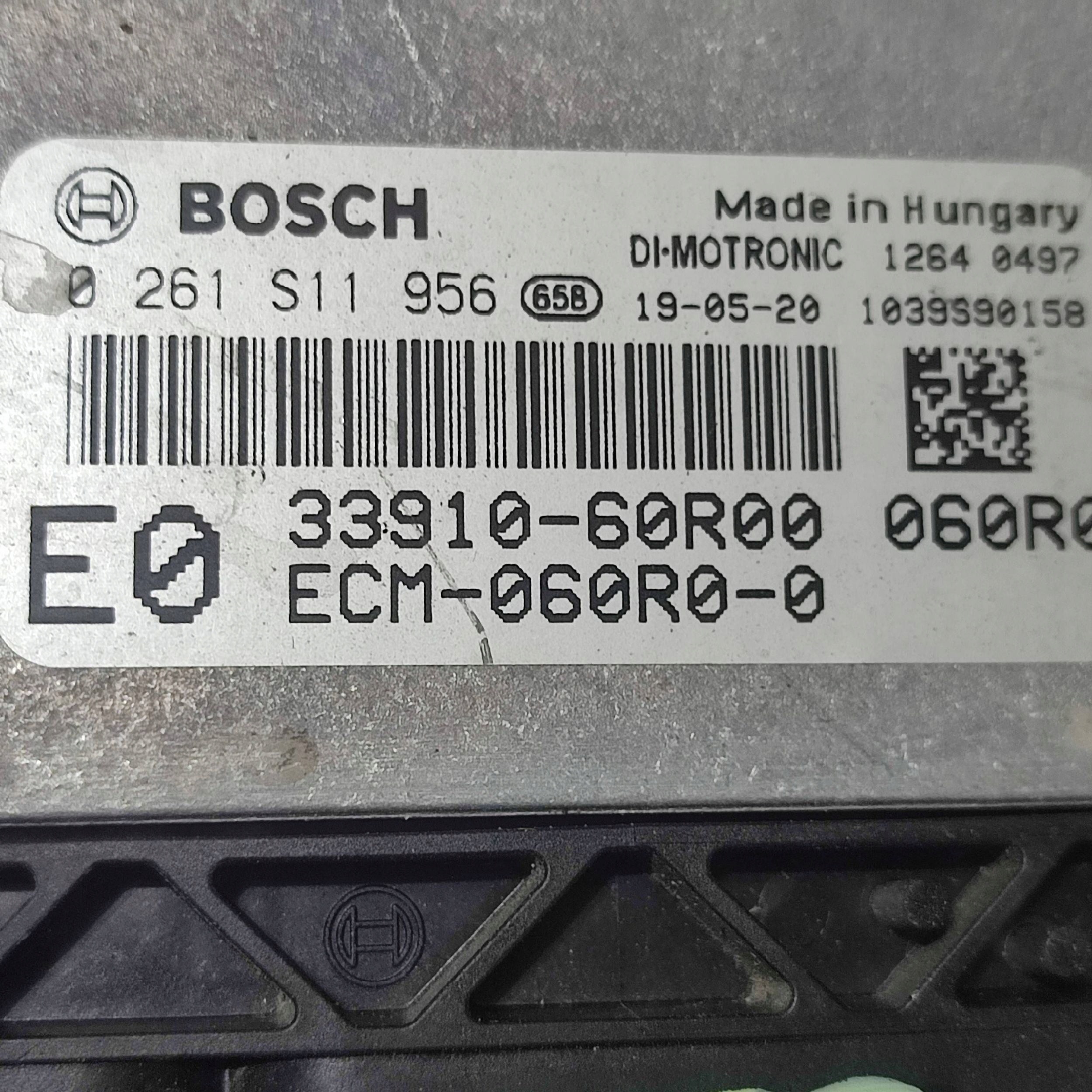 control unit of the engine Suzuki Vitara (LY) 0261S11956