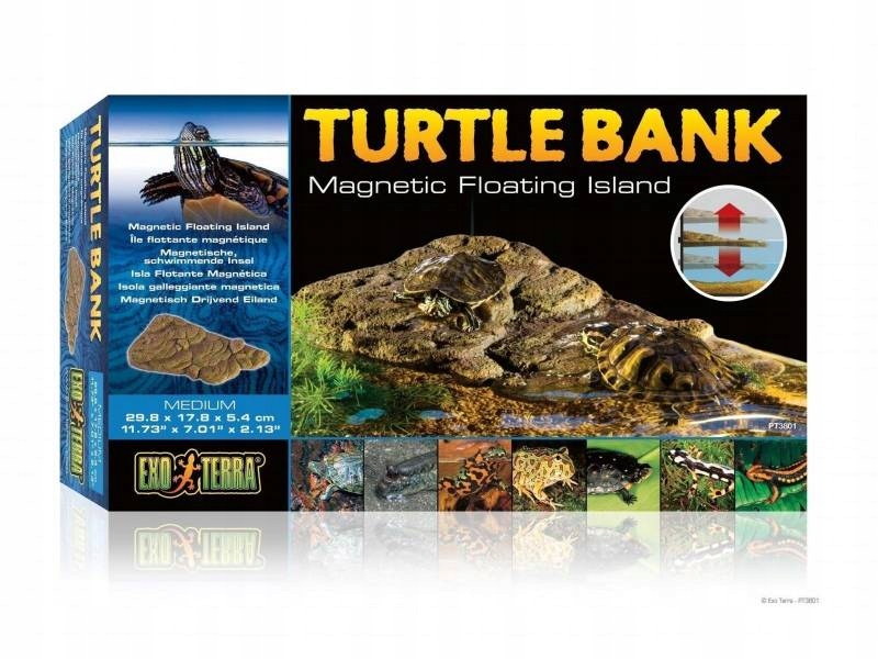 Levně Ostrov pro vodní želvy M Turtle Bank