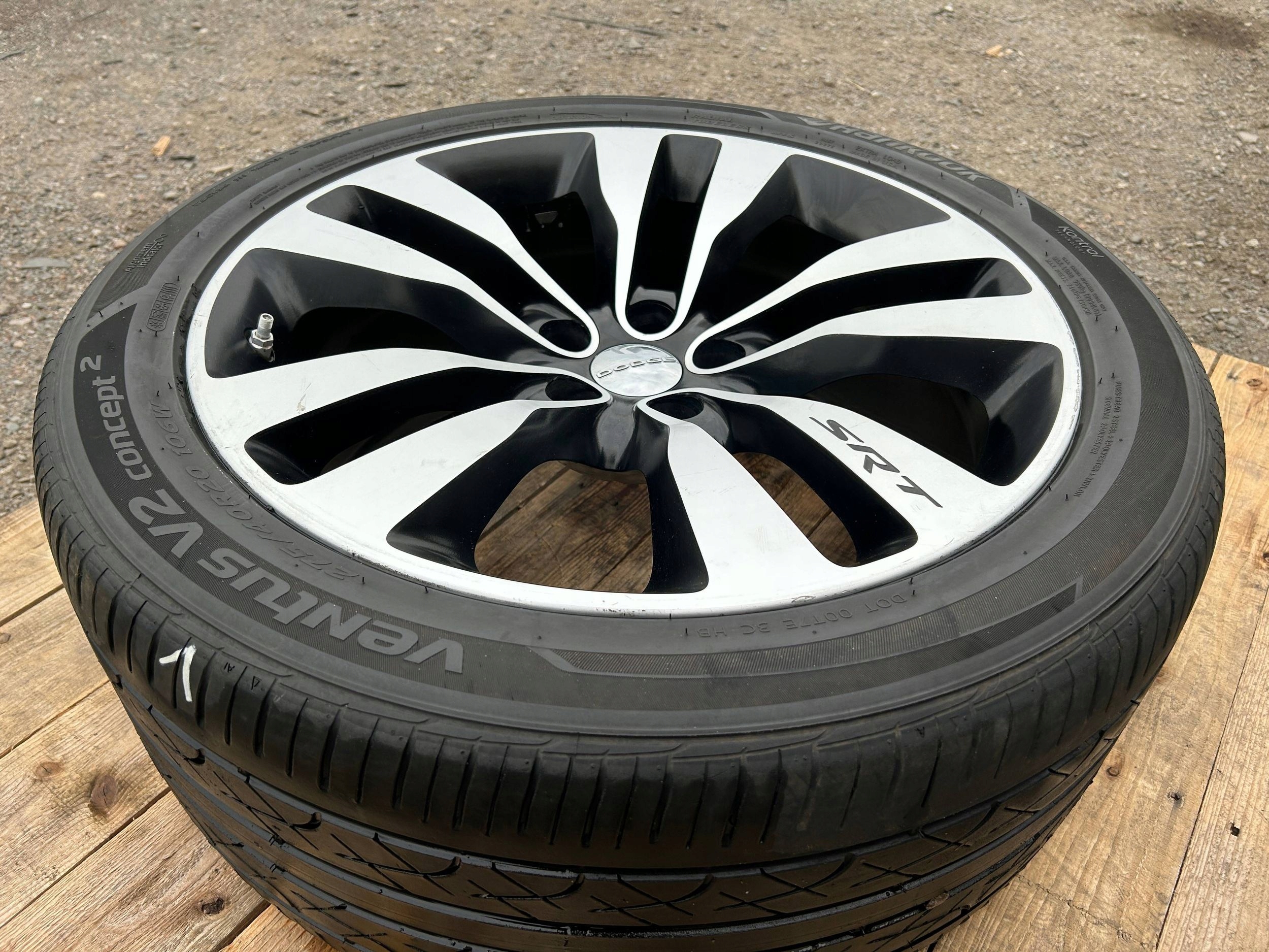 wheel disc disc 20" 20x9jx25.5 Dodge Charger Challenger SRT 2011
