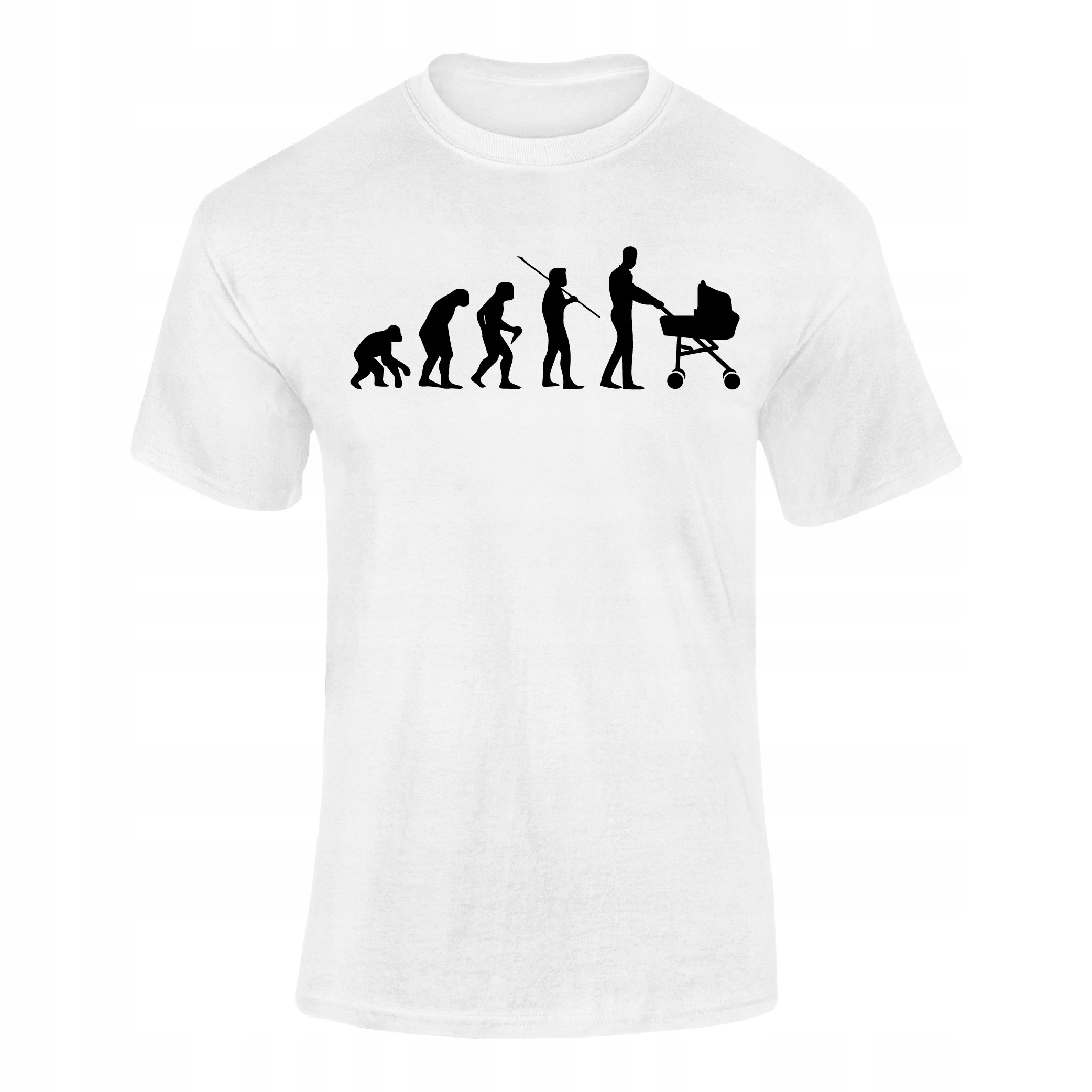 

Tshirt Będę Tatą I Zbieram Na Wózek Dad Evolution