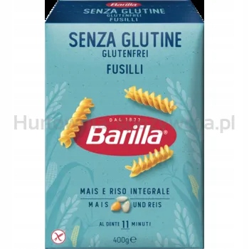 Levně Barilla Bezlepkové těstoviny Fusilli 400 g