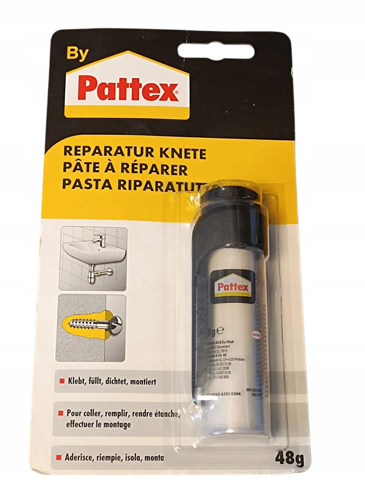 Pattex Pasta naprawcza 48g, Outlet