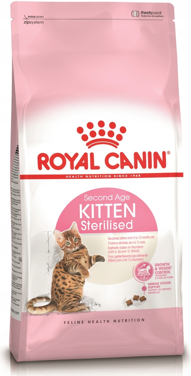 

Royal Canin Kitten Sterilised Second Age 3,5kg
