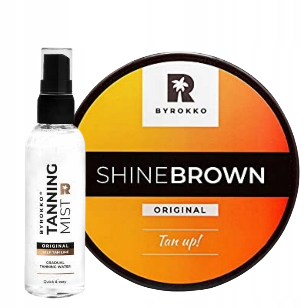 Byrokko Shine Brown Samoopalovací mlha