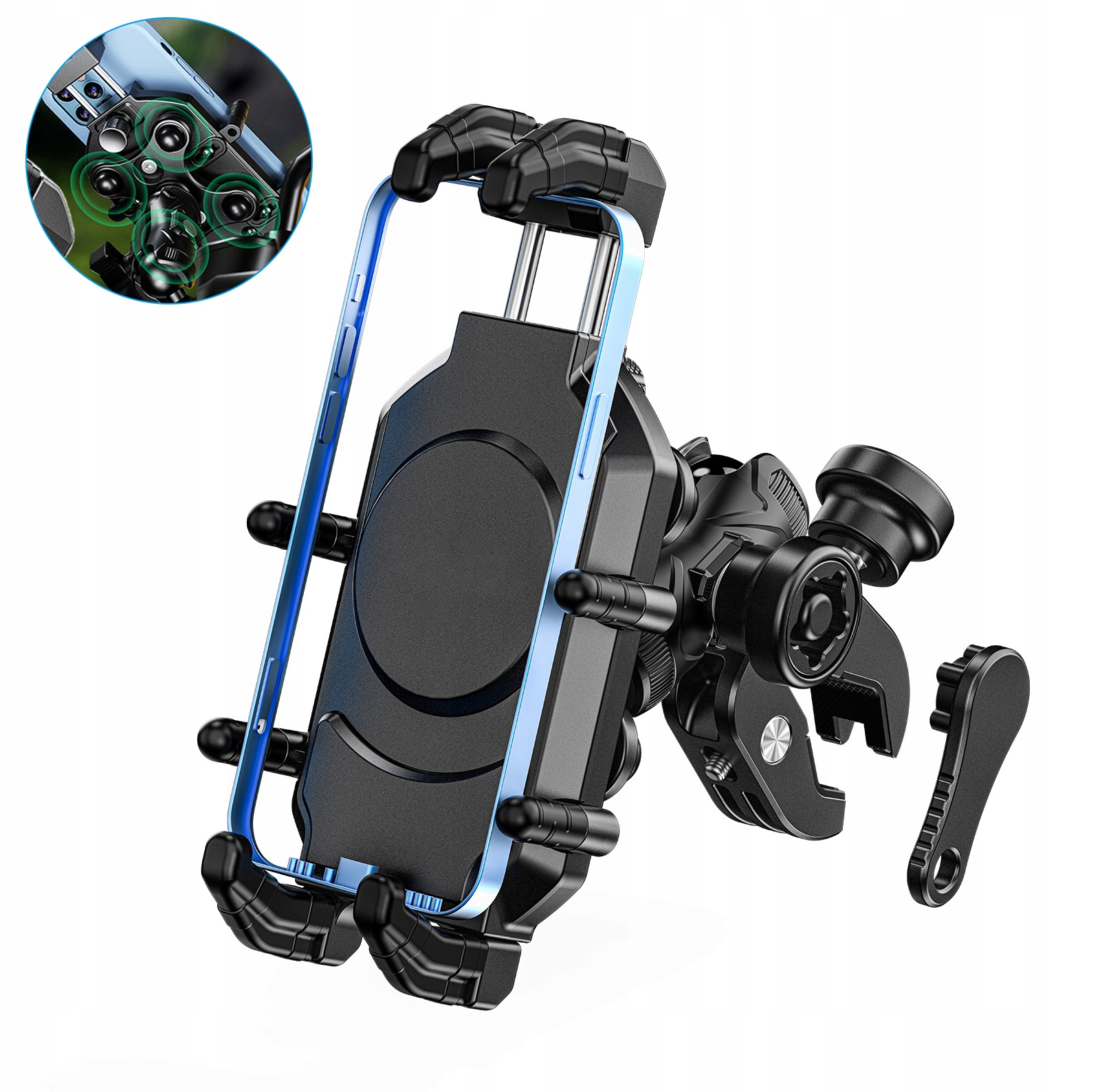 Antivibrační držák na kolo motocykl pro telefon motocykl kolo