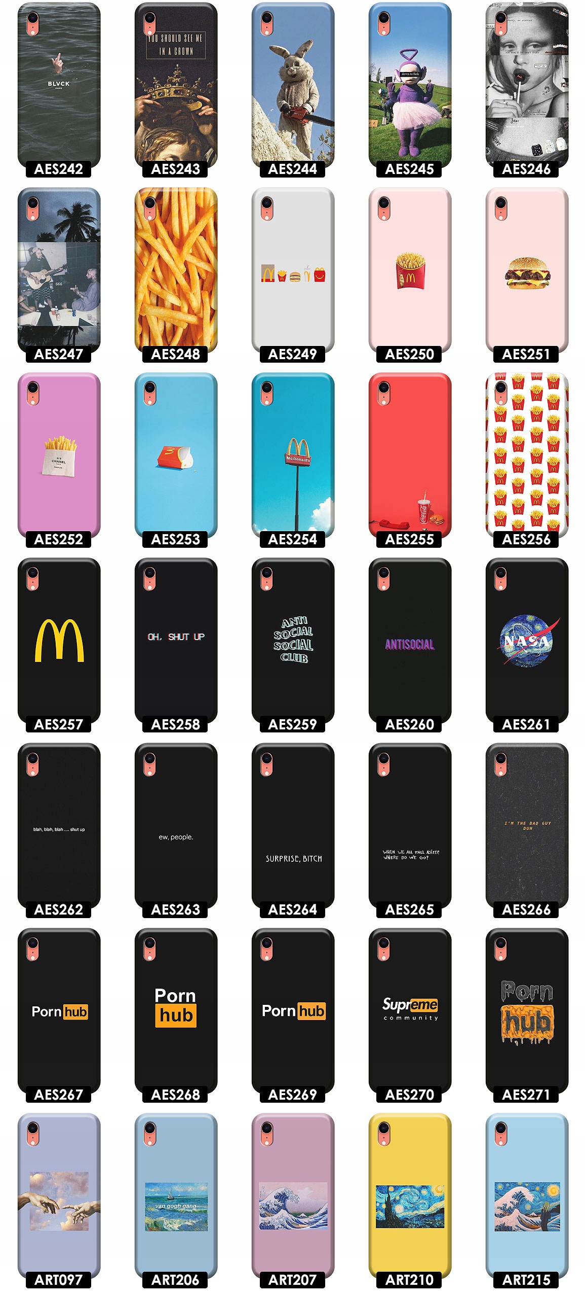 ETUI CASE OBUDOWA NA TELEFON DO APPLE IPHONE XR WZORY TOP100 JAKOŚĆ Typ plecki