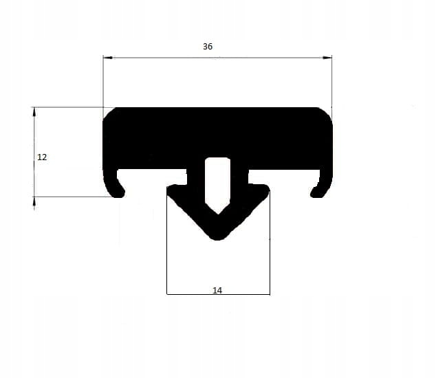 USZCZELKA DO STOJAKÓW DO TRANSPORTU OKIEN 10 MB Kod producenta EGŁ-559