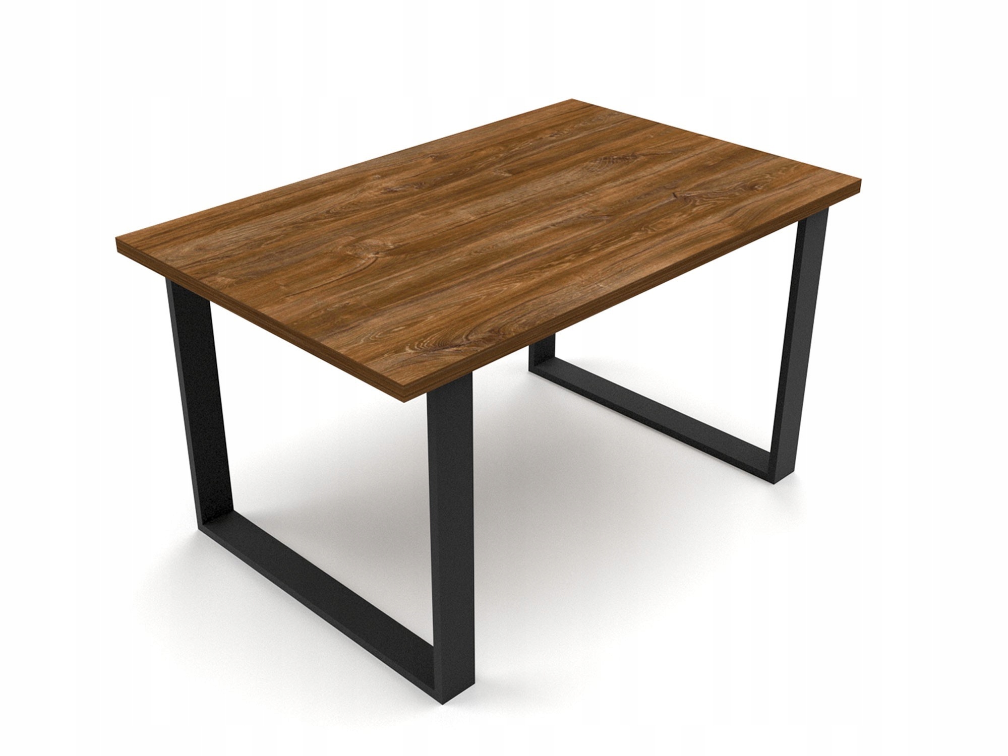 

Stół 125x80 Industrialny Loft Nogi Metal Dąb