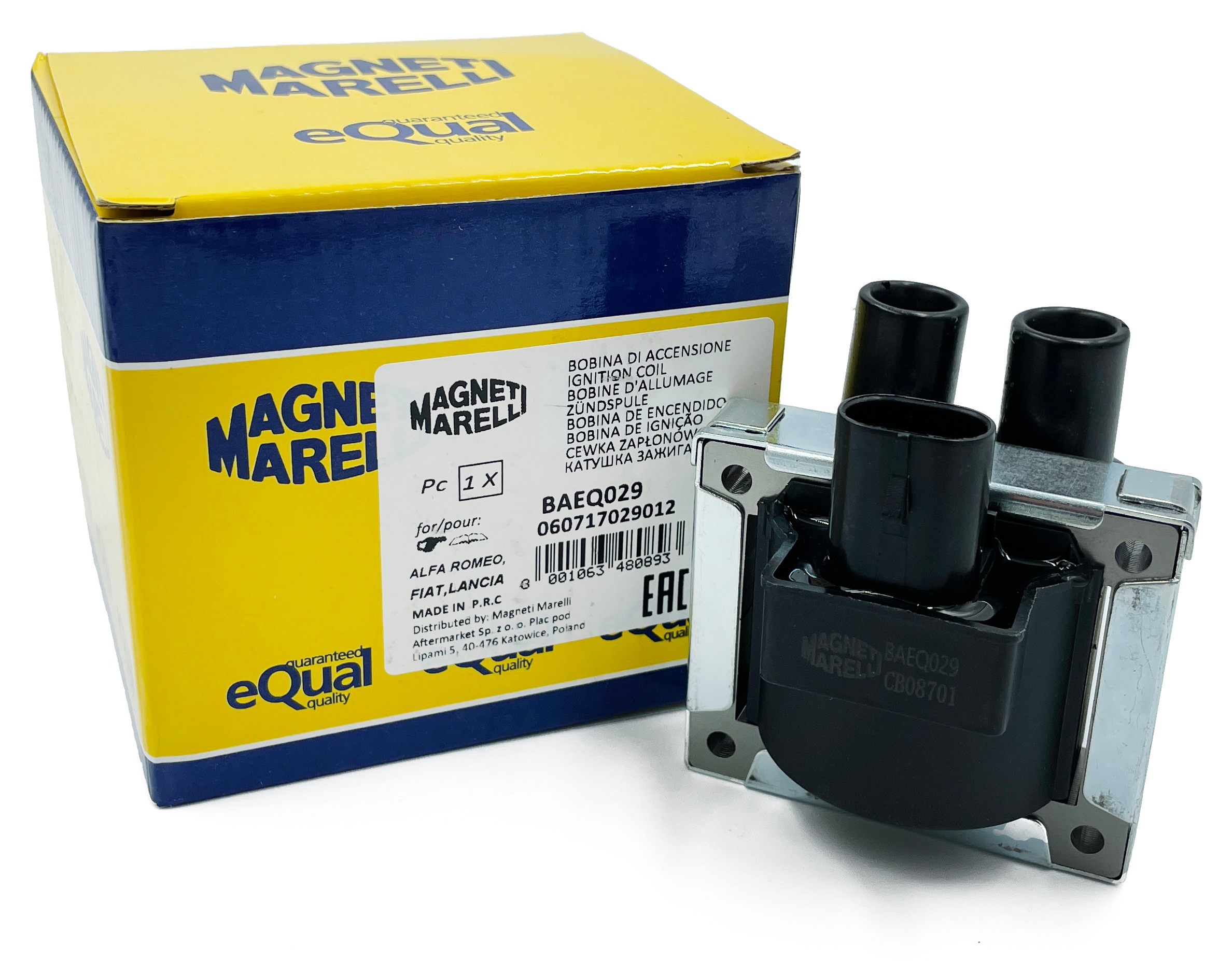 

Magneti Marelli Cewka Zapłonowa Fiat Doblo 1.2