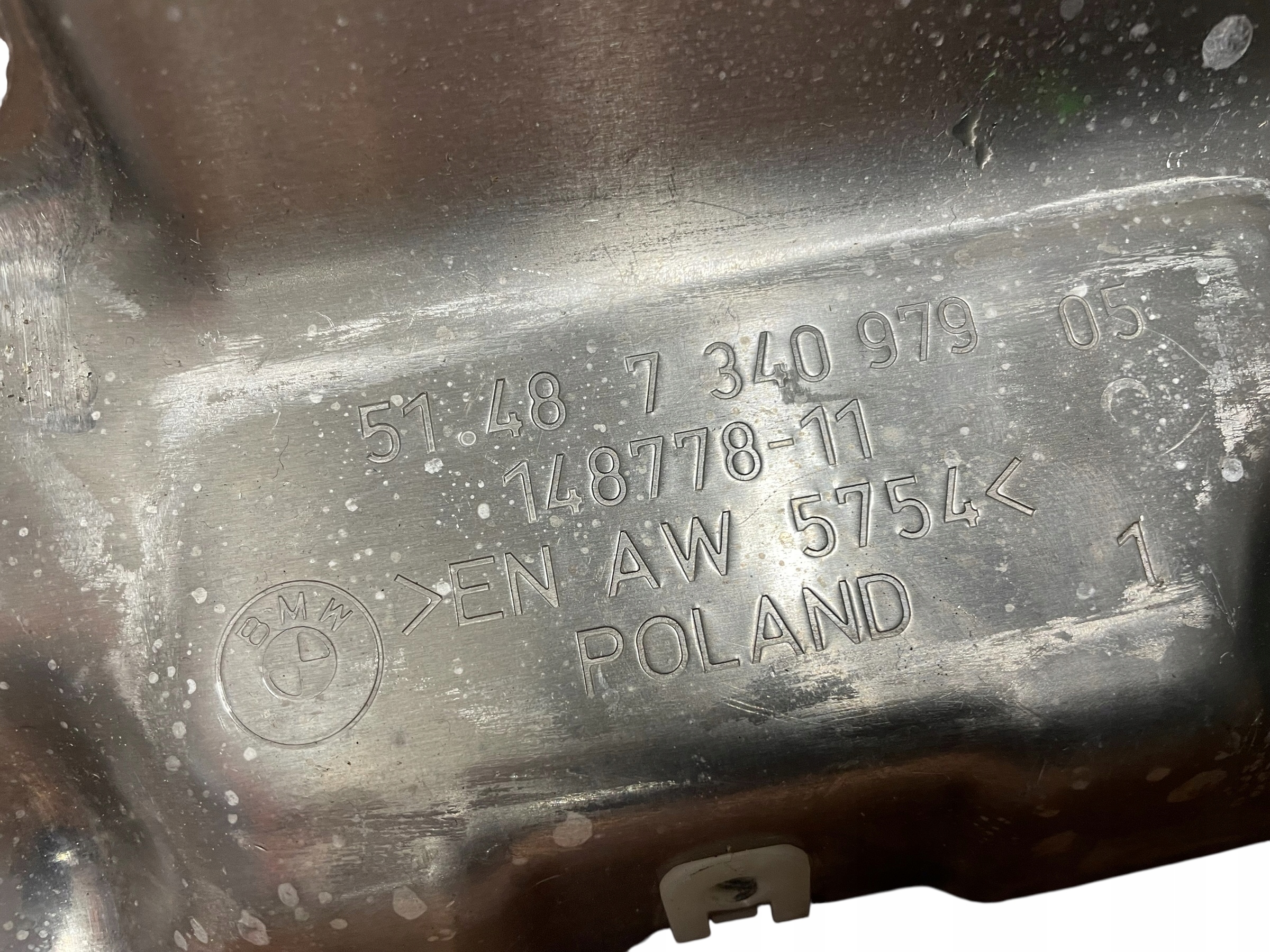 cover IZOLACJA TERMICZNA gearboxes left BMW 3 G20