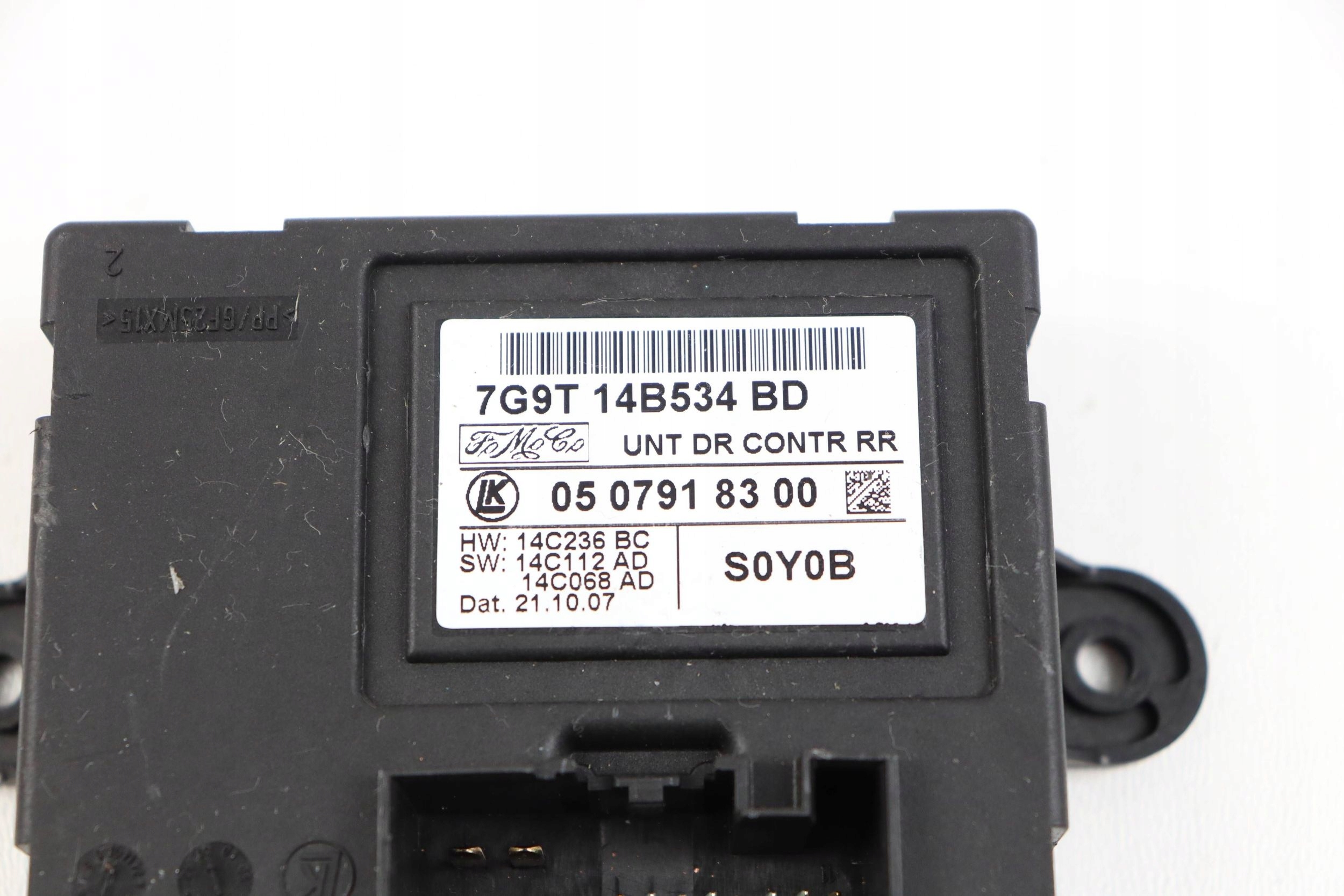 FORD MONDEO MK4 IV module control unit door KOMBI 7G9T-14B534-BD