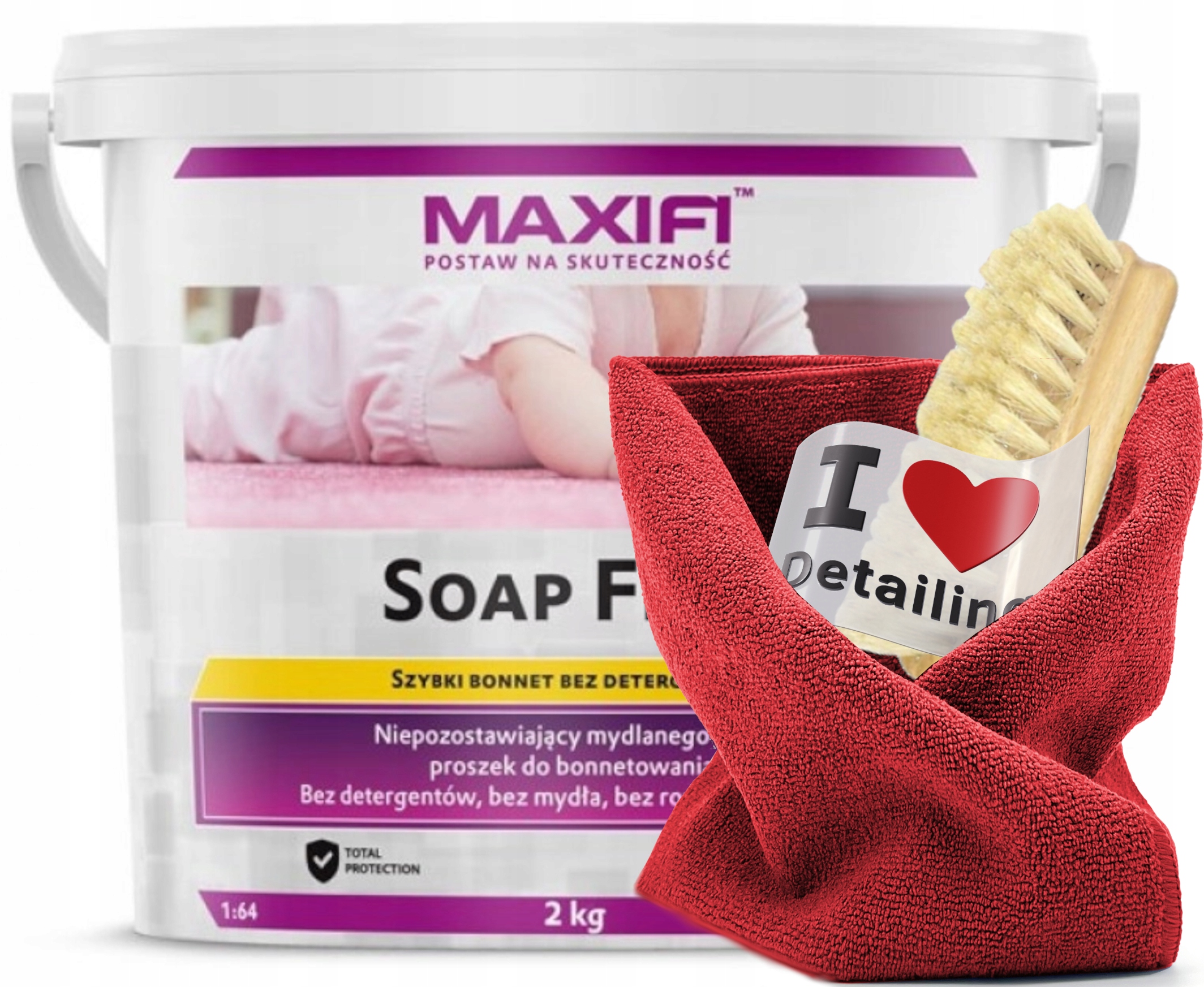 Maxifi Soap Free Bonneting без моющих средств 2 кг