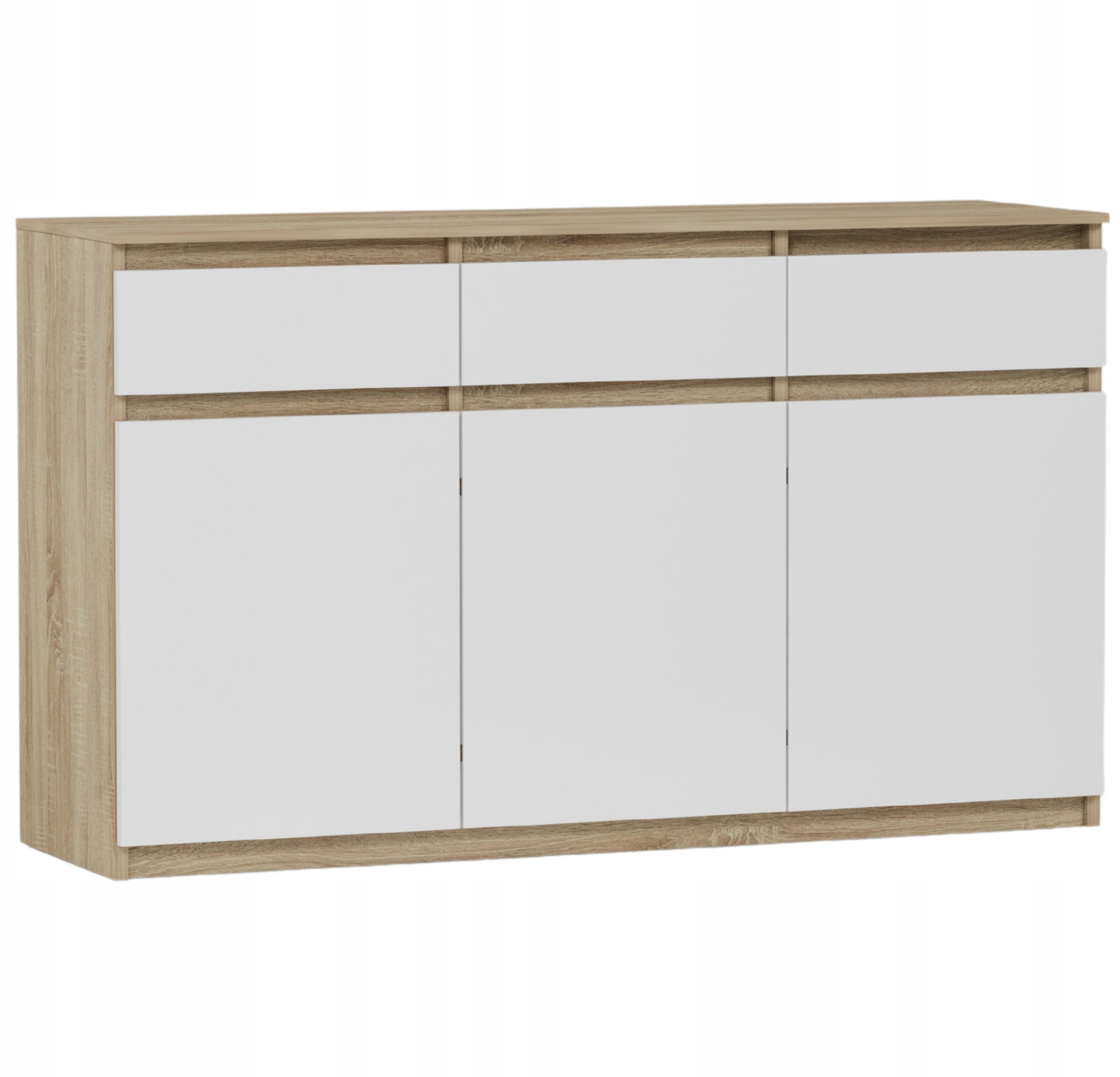 КОМОД 98СМ ТУМБА 3 ЯЩИКА SONOMA MIX