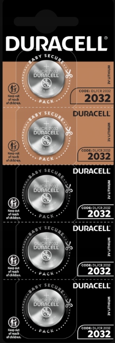 

5x Bateria Litowa Duracell Cr 2032 DL Ecr 3V