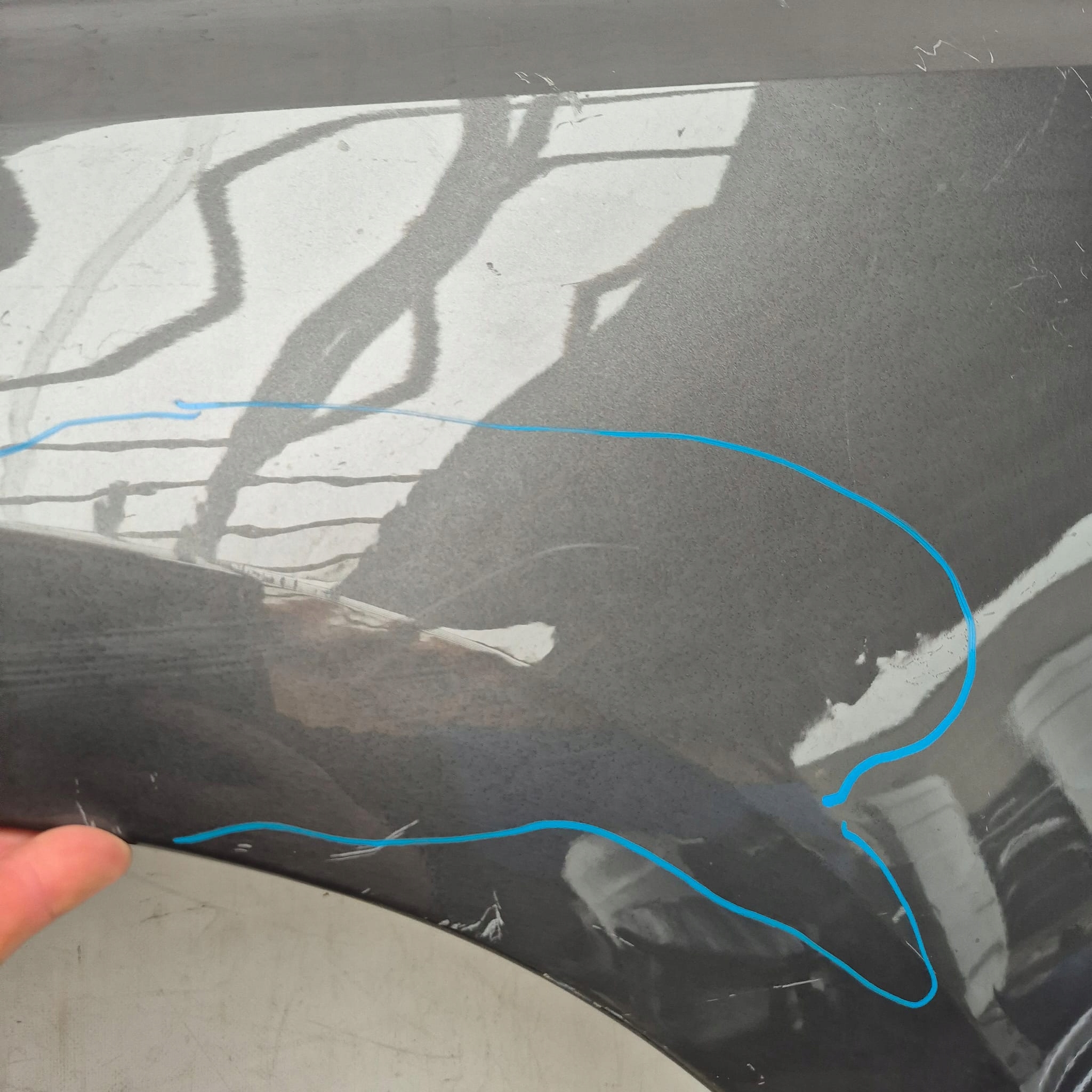 VW POLO V 5 6R 6C 09-17 fender front front left