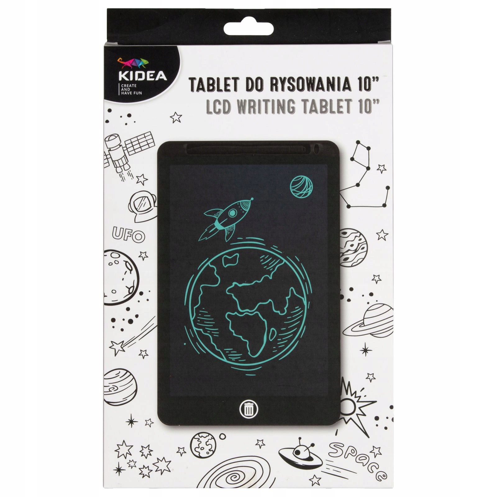 

Kidea Tablet LCD 10' Znikopis Do Rysowania Czarny