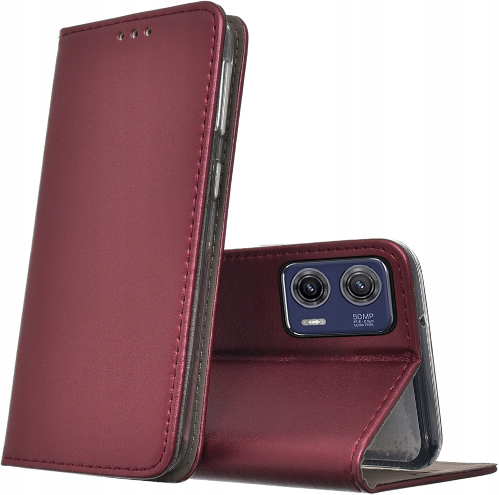 

Etui skóra Magnet Szkło 9H do Motorola Moto G73