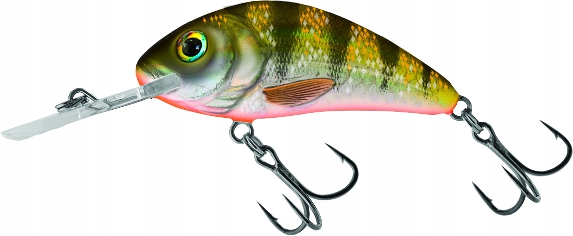 Wobler Salmo Rattlin' Hornet 5.5cm Yellow Holographic Perch Pływający